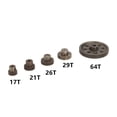 thumbnail image 4 of 10 Piezas Spur Diff Diferencial Engranaje Principal Conjunto Motor Piñón Engranajes para HSP HPI RC, 4 of 8