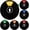 Black, variant on Office Door Sign, White Rotating Status Door Sign with 6 Options - Do Not Disturb/Out of Office/In a Meeting/Come in Welcome/Working Remotely/Back Soon, 6 Inch Round Privacy Signs (White)