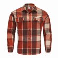 thumbnail image 5 of Mens Shirts Under $10 Flannel Shirt for Men Big and Tall Long Sleeve Shirts Plaid Button Down Shirts Casual Fall Outfits Fashion Jackets, 5 of 7
