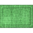 thumbnail image 1 of Ahgly Company Indoor Rectangle Persian Emerald Green Traditional Area Rugs, 4' x 6', 1 of 4