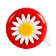 thumbnail image 1 of kurtrusly Sonnette de Vélo en Forme de Fleur, Rouge et Blanc, 1 of 7
