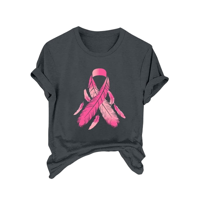 Blouses à Manches Courtes pour Femmes, Imprimé Amusant, Col Rond, T-Shirt Vintage, Blouses de Printemps pour Femmes