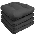 thumbnail image 2 of Paquete de 4 almohadillas para sillas de patio Sweet Home Collection Premium, 19 x 19 cm, 2 of 4