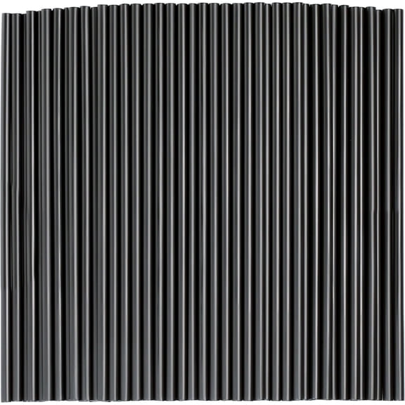 500PCS 8.5 Inch Disposable Plastic Black Cocktail Straws, 0.23" Diameter Disposable Straws for Bar, Margarita, Coffee, Martini, Whiskey, Milk, Club, Kitchen and Party