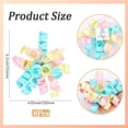 thumbnail image 2 of 1 set 8pcs Polyester Ribbon Bows for Gift Wrapping Wedding Christmas Party Decoration Colorful 155x102x62.5~73mm, 2 of 9