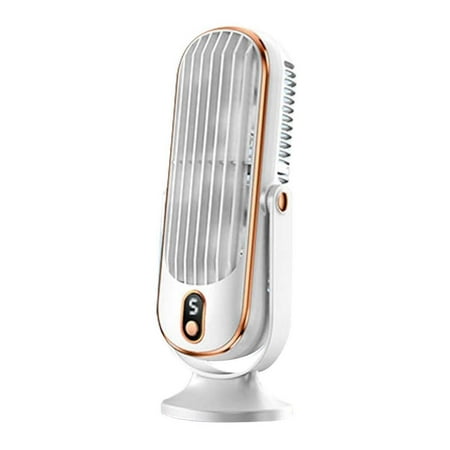 

HJKIEUXL Desk Fan Cold Fan Desktop Oscillating Fan for Indoors Portable USB Rechargeable Car Home Brushless Motor Closet Shelving System Office Small Desk Fan with Wall Plug Sm
