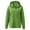 Green, variant on Womens Fall Sweatshirts,Women's Casual Long Sleeve Solid Color Button Down Pullover Hoodie Sweatshirt Tops Blouse,Pullover Sweatshirts for Women,Size:XXL