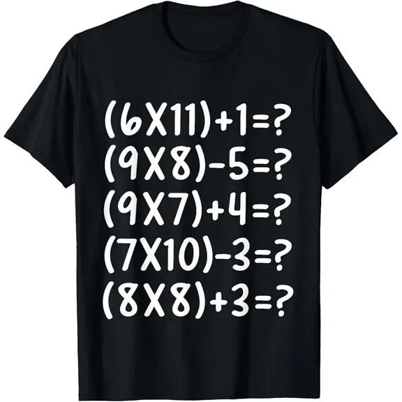 Six Seven Math Teacher T-Shirt