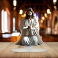 thumbnail image 6 of Elegant Boho Religious Decor - Light Up Your Home with Handcrafted St. Benedict Wrap Around Protection Symbol, Acrylic Material, Perfect for Spiritual Gifts, Housewarming, Christmas E, 6 of 6