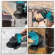 thumbnail image 5 of Amoladora angular sin escobillas YOFIDRA de 125 mm, 3 velocidades, inalámbrica, herramienta eléctrica para cortar madera, para batería Makita de 18 V, 5 of 5
