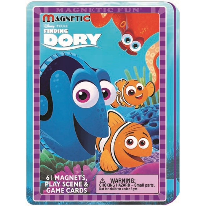 Finding Dory Tin Playset Travel Game by Lee Publications