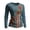 Blue, variant on MEICHEN Patriotic American Flag Shirts for Women Fashion Casual Long Sleeved Celebrates 250th Anniversary USA Shirts Tops