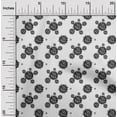 thumbnail image 2 of oneOone Cotton Flex Black Fabric Medical Craft Projects Decor Fabric Printed By The Yard 40 Inch Wide, 2 of 4