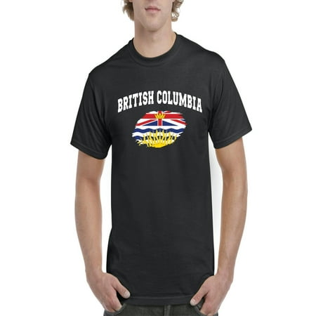 Canada British Columbia Men Shirts T-Shirt Tee