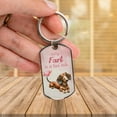 thumbnail image 3 of Every Fart is Love Note Dachshund Guilty Face Happy Valentine's Stainless Steel Keychain Wiener Dog Lover Gifts Idea Collar Charm Tag Keyring - 01016, 3 of 5