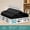 Black, variant on Pack of 30 Slim Plastic Coat Hangers, 16.5 Inch Wide, Space-Saving Clothes Hangers with Non-Slip Design and 360° Swivel Hook, Light and Dark Gray