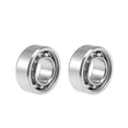 thumbnail image 1 of Unique Bargains R188 Hybrid Ceramic Bearing 1/4'x1/2'x3/16' Open Type Stainless Bearings 2pcs, 1 of 1