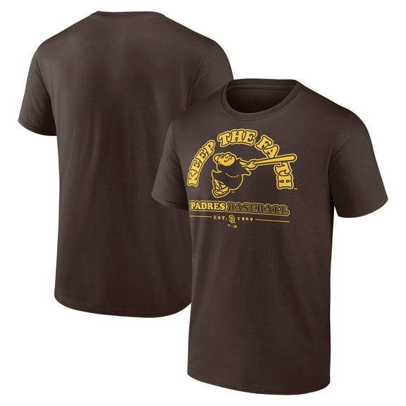 Men's Brown San Diego Padres Keep The Faith T-Shirt