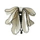 thumbnail image 1 of Lazo para el pelo tipo banana para mujer, lazo coreano para coleta, banana para coleta, para cabello grueso, accesorios (blanco), 1 of 8