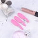 thumbnail image 2 of 3 limas de uñas plegables de acero inoxidable para manicura, pulidoras de uñas para uñas lisas y brillantes., 2 of 7