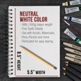 thumbnail image 3 of Cuaderno de bocetos U.S. Art Supply, técnica mixta, 14 x 21 cm, 160 g/m², paquete de 2, 3 of 5