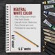 thumbnail image 3 of Cuaderno de bocetos U.S. Art Supply, técnica mixta, 14 x 21 cm, 160 g/m², paquete de 2, 3 of 5