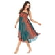 thumbnail image 4 of Falda bohemia larga estilo hippie de mujer Vestido gitano Boho Ropa Falda verde SM SunniMix Falda bohemia hippie larga, 4 of 8
