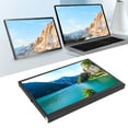 thumbnail image 1 of LCD Touch Screen Monitor, High Brightness 1920x1200 8.9 Inch Built in Speaker USB C Powered LCD Monitor  for TV, 1 of 7