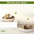 thumbnail image 6 of Travertine Decorative Bowl for Home Decor - Modern Centerpiece for Entryway or Kitchen, 6 of 7