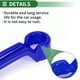 thumbnail image 3 of Conjunto de cubiertas para manijas de puertas exteriores Unique Bargains, trim decorativo para Jeep Wrangler JK 2DR 2007-2017, ABS, Azul Profundo, 1 juego, 3 of 6