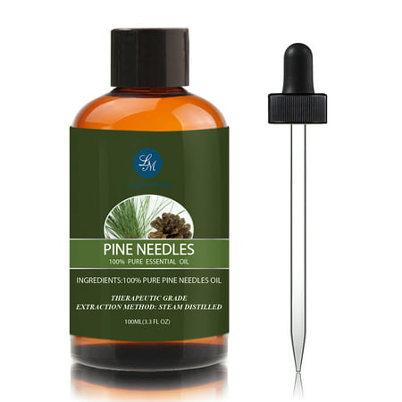 100ml Pine Needles Essential Oils,Pure&Natural Aromatherapy Oil For Massage And Relaxation,Premium Therapeutic Grade,Fragrance For Personal