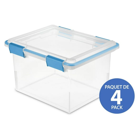 Sterilite Boîte Étanche 30L - 4PK