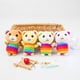 thumbnail image 5 of Osito de peluche colgante mochila muñeca decoración llavero colgante juguete para Pascua, 5 of 8