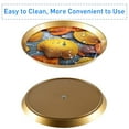 thumbnail image 5 of Shell Elegant Plastic Dessert Table Display Tray Stand with Iron Pillars - 32cm/12.5in Height, 5 of 6