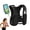 Black, variant on Unisex Running Vest with Phone Holder & Storage Adjustable Hydration Vest Lightweight & Breathable Running Backpack for Running Cycling Hiking