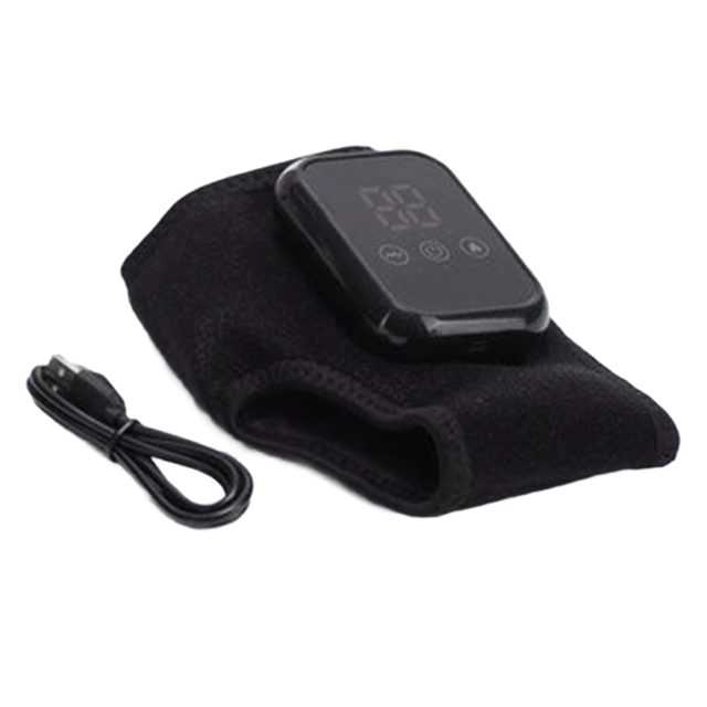 Ankle Massager for Pain Relief Heating Pad for Ankle and Foot with Rechargeable Thermal Wrap for Achilles Tendon