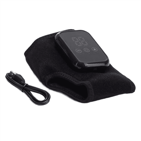 Ankle Massager for Pain Relief Heating Pad for Ankle and Foot with Rechargeable Thermal Wrap for Achilles Tendon