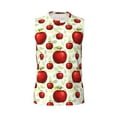 thumbnail image 6 of Picia Fruit Apples mens Cotton Tank Undershirts , Moisture-wicking Ribbed Tanks, Lightweight Cotton Tank Undershirts-Small, 6 of 8