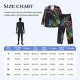 thumbnail image 4 of Balery Dragon with Colorful Tail Pattern Pajama Sets for Men Long Sleeve 2 Piece Sleepwear Loungewear Sets Soft PJ's with Pockets Long Sleeve Comfy Pj Sets-Large, 4 of 7