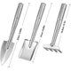 thumbnail image 5 of 3 Pieces Gardening Kit, Stainless Steel Garden Tools, Mini Gardening Tools for Adult Child, 5 of 5