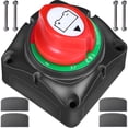 thumbnail image 1 of Battery Isolator Switch 1-2-Both-Off 12-60V Kill Switch, 200-1000A 4 Positions - For Car Rv Marine Boat Truck Atv Vehicles, 1 of 5