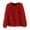 Red, variant on ameIAEA Girls Fuzzy Jacket Long Sleeve Open Front Cardigan Fashion Party Outerwear Winter Coat