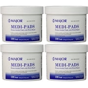 Medi-Pads With Witch Hazel Hemorrhoidal 100 Ct Jar by Major Pharmaceuticals