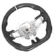 thumbnail image 5 of Car Steering Wheel, White Stitching Carbon Fiber Steering Wheel 12 O'Clock Ring Perforated Leather  For Repair ANGGREK Car Steering Wheel, 5 of 8