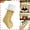 Gold, variant on Purple Velvet Christmas Stocking Ruffled Cuff Holiday