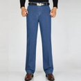 thumbnail image 6 of Men High Waist Straight Fit Stretch Jeans, 6 of 9