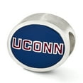 thumbnail image 1 of Sterling Silver Enameled University of Connecticut Collegiate Bead, 1 of 1