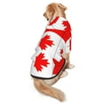 thumbnail image 5 of Canada Flag Dog Hoodie Pet Coat for Medium and Large Dogs Daily Use Medium, 5 of 7