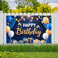 thumbnail image 4 of Decorative Design Happy Birthday Banner Balloon Decoration Party Backdrop Gift Elements Festive Colors for Birthday Party Celebration Event Decoration, 4 of 7