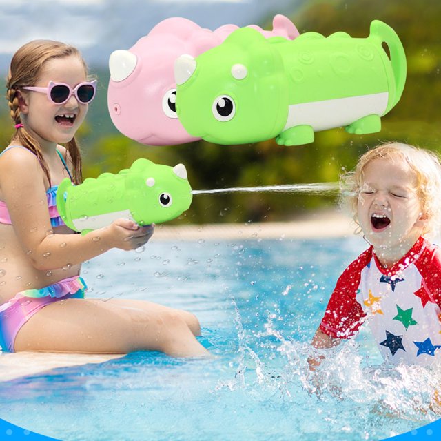 Fiudx Juguetes Pistolas De Agua Juguetes Para Niños Water Shooter Verano Piscina Al Aire Libre